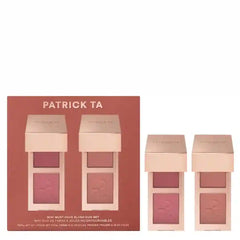 PATRICK TA Mini Must-Have Blush Duo Set She Goes to Gym & She's Seductive