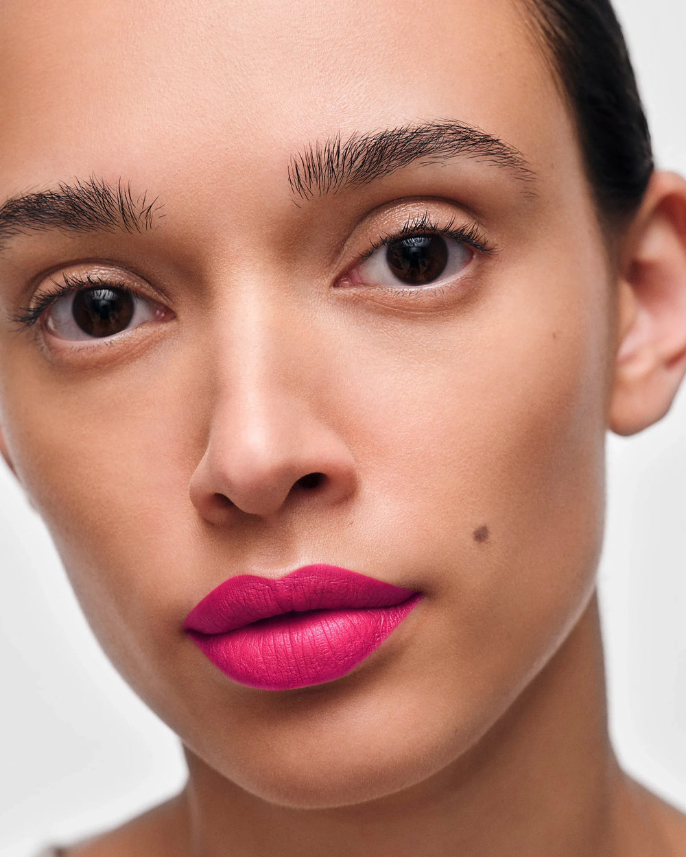 Prada Monochrome Soft Matte lipstick- P55 Fuxia - The Beauty League Pakistan