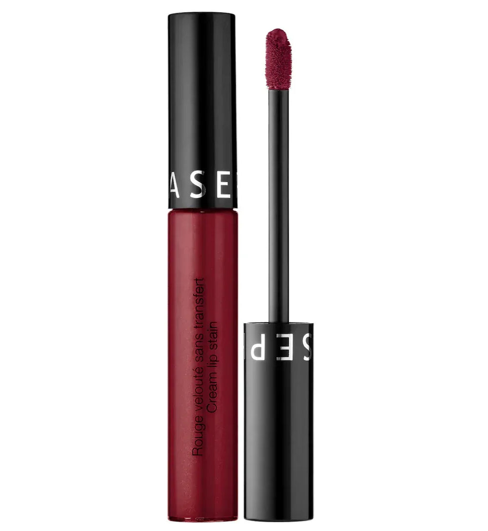 SEPHORA COLLECTION Cream Lip Stain Liquid Lipstick 27 Black Cherry - The Beauty League Pakistan