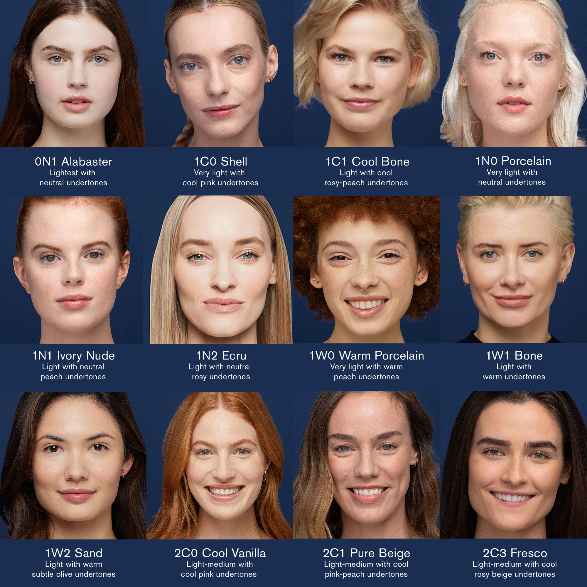 Estée Lauder -Double Wear Stay-in-Place Foundation- 0N1 Alabaster