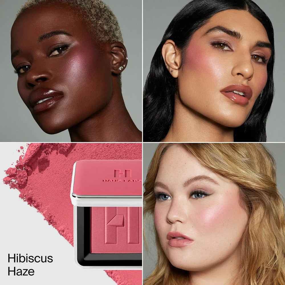 Hauslabs- Color Fuse Blush Powder- Hibiscus Haze - The Beauty League Pakistan