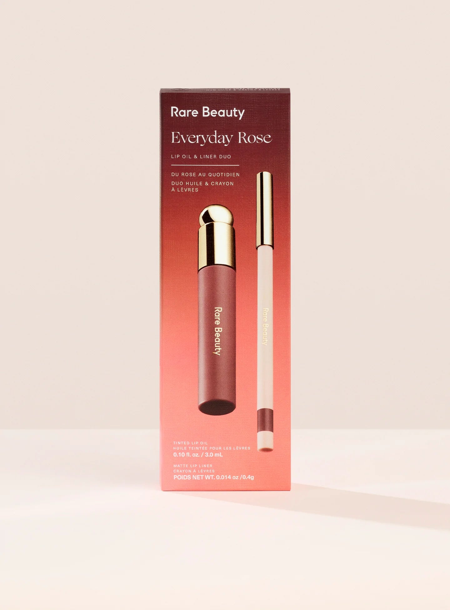 Rare Beauty- Everyday Rose Lip Oil & Lip Liner Duo