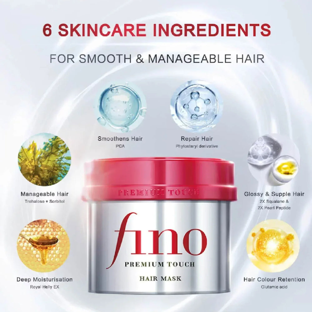 Shiseido – Fino Premium Touch Hair Mask 230g - The Beauty League Pakistan