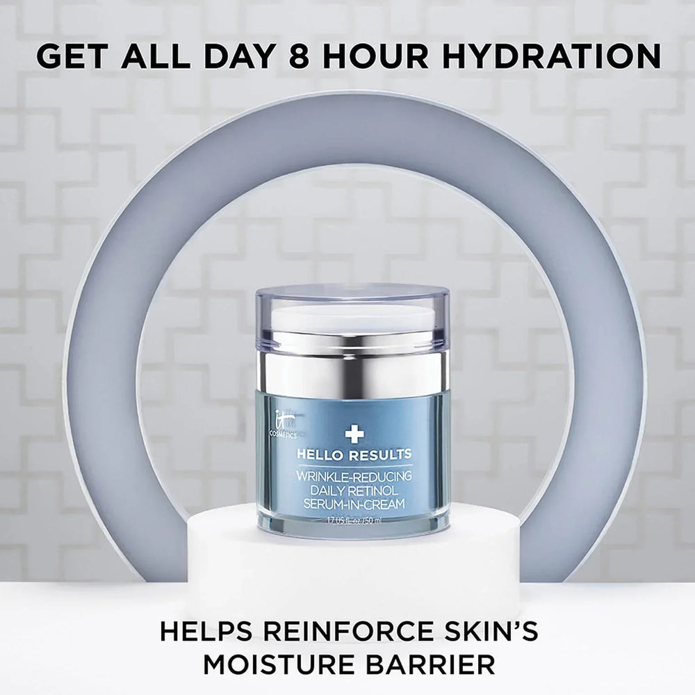 It Cosmetics- Hello Results Wrinkle-Reducing Daily Retinol Serum-In-Cream- 50ml - The Beauty League Pakistan