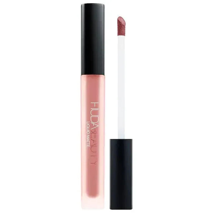 Huda Beauty Liquid Matte Transfer Proof Lipstick- Sweet Talker - The Beauty League Pakistan