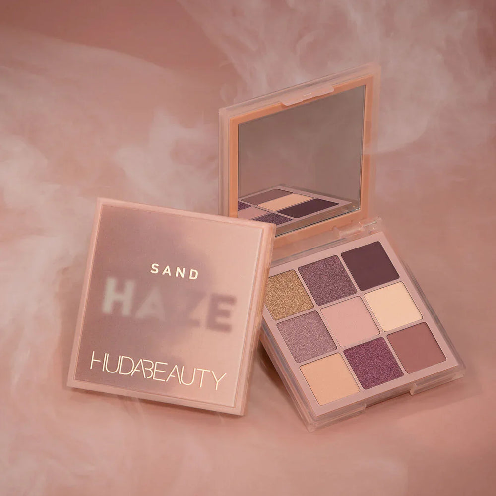 Huda Beauty Haze Obsessions Eyeshadow Palette - Sand Haze - The Beauty League Pakistan