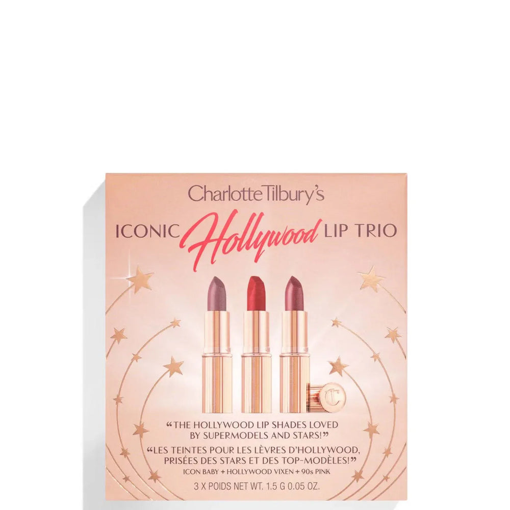 Charlotte Tilbury Iconic Hollywood Lip Trio - The Beauty League Pakistan