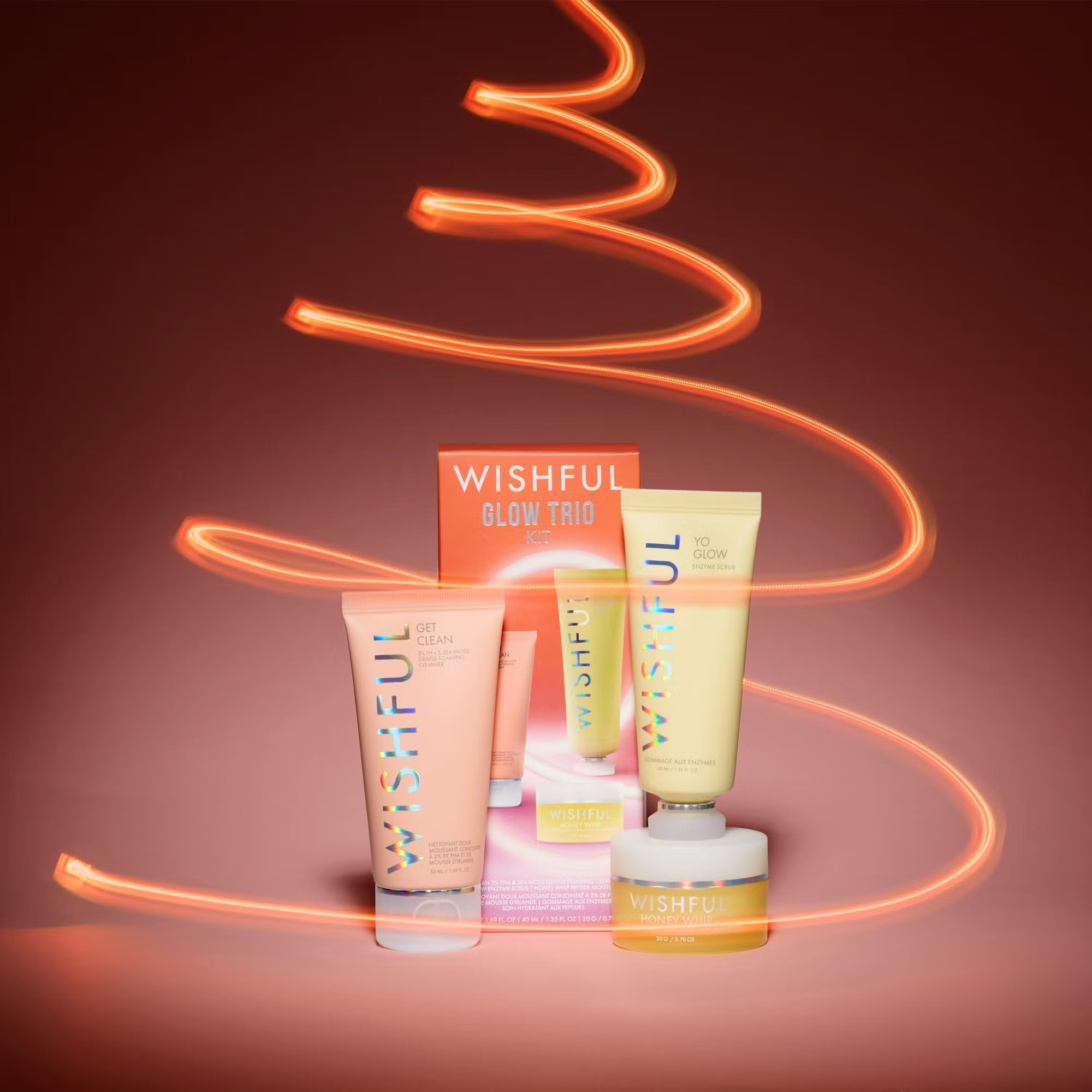 Huda Beauty- Wishful Trio Glow Set