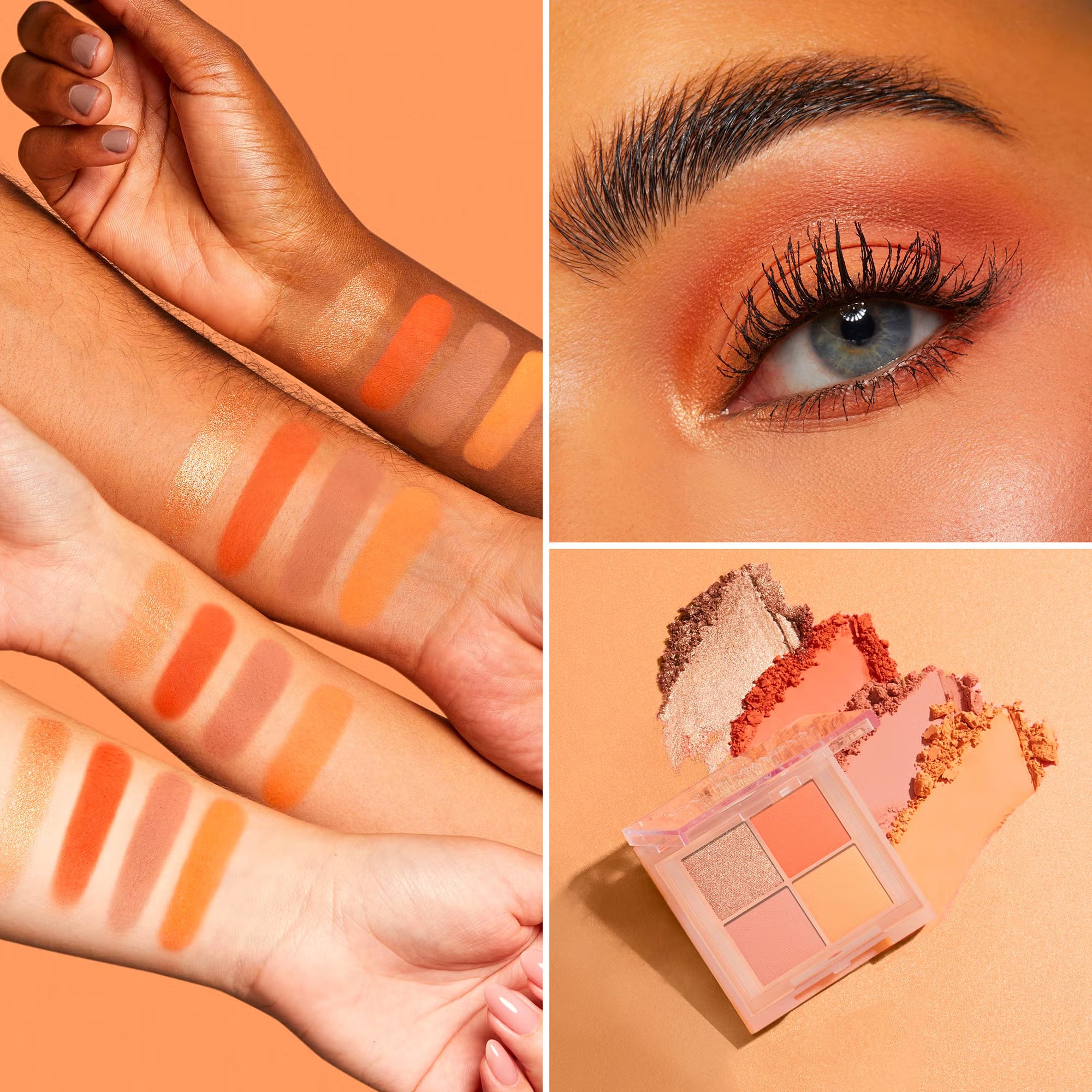 Huda Beauty- Huda Beauty GloWish Micro Mini Eyeshadow Palette- Clay