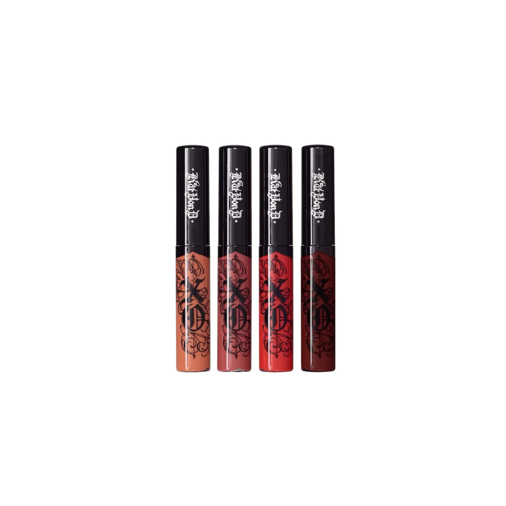 KAT VON D XO Vinyl Obsession Mini Lip Set (Limited Edition) 4x2.5ml - The Beauty League Pakistan