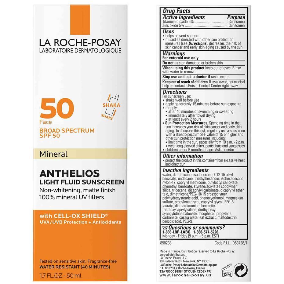 La Roche Posay- ANTHELIOS MINERAL ZINC OXIDE SUNSCREEN SPF 50 - The Beauty League Pakistan