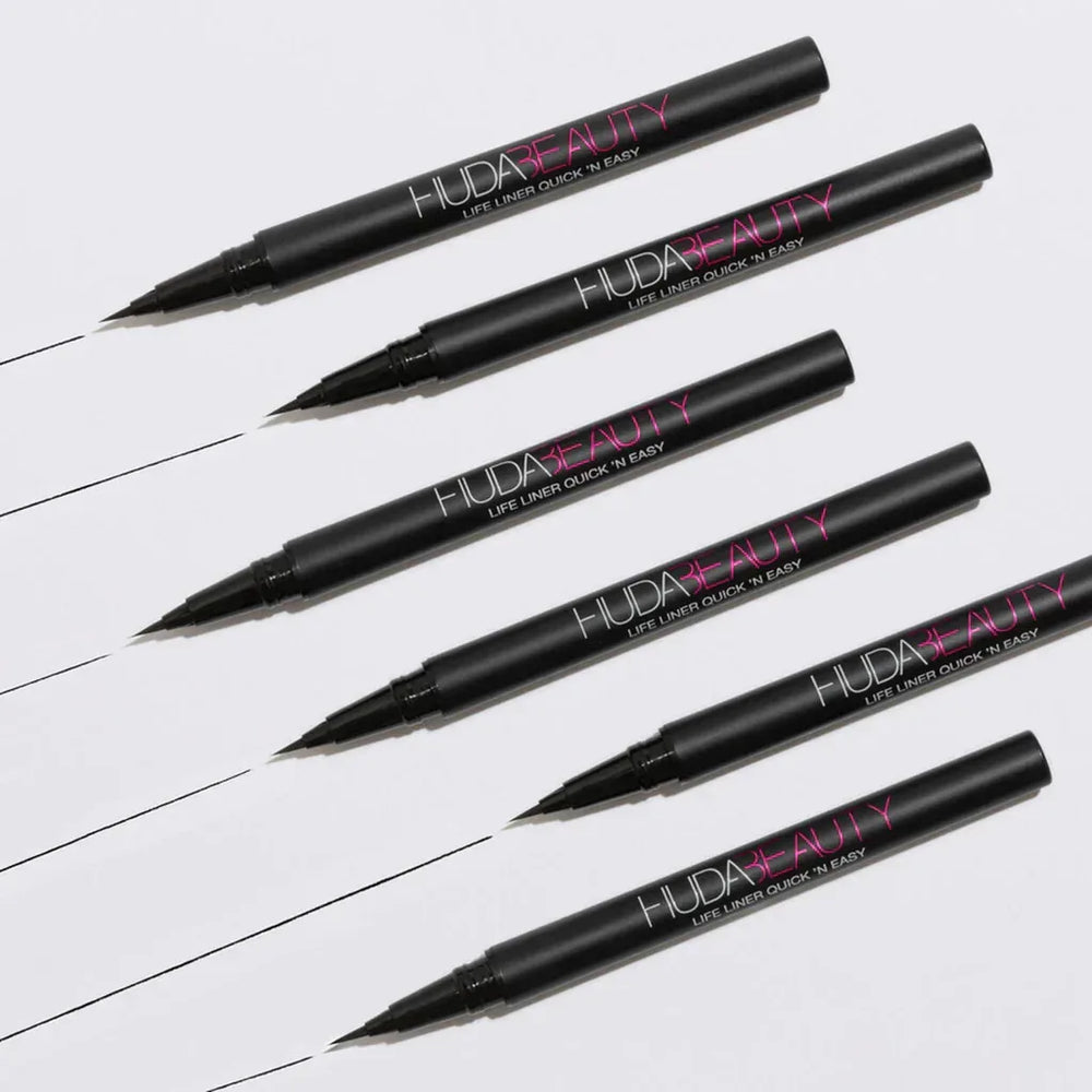 Huda Beauty- Life Liner Quick 'N Easy Black (Full Size) - The Beauty League Pakistan