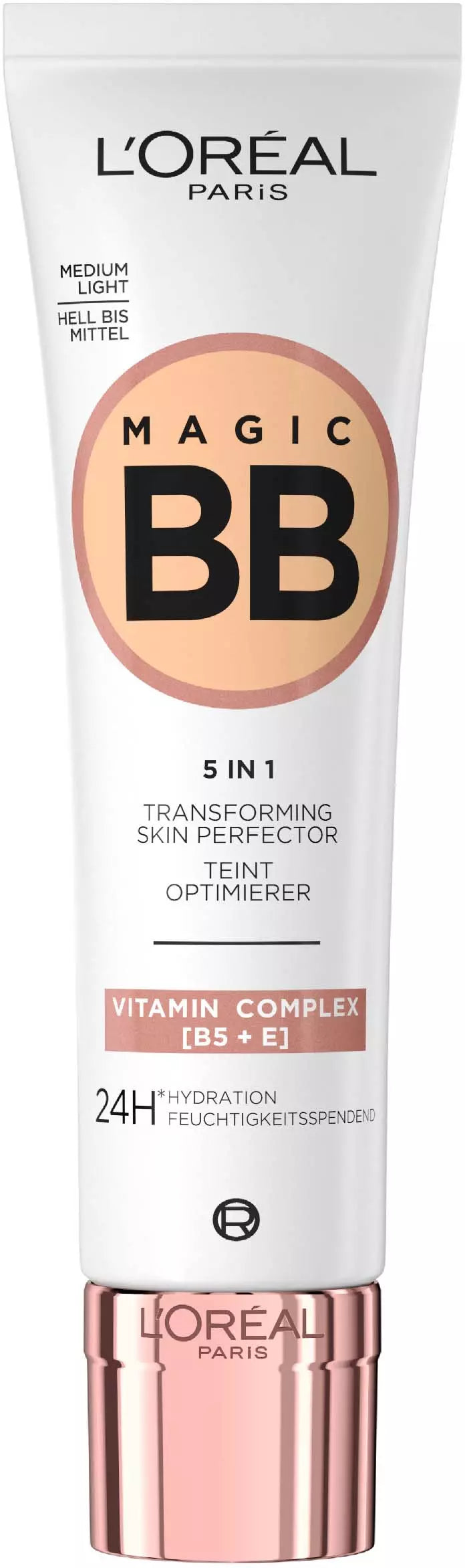 Loreal Paris Magic BB Cream, Transforming Skin Perfector 3 Medium Light