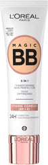 Loreal Paris Magic BB Cream, Transforming Skin Perfector 3 Medium Light