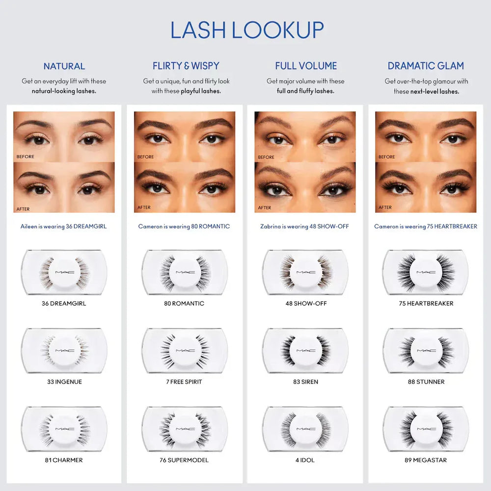 MAC- False Lash- 7 Free Spirit - The Beauty League Pakistan