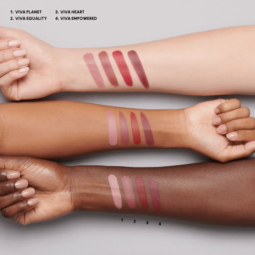 MAC- M·A·CXIMAL SILKY MATTE VIVA GLAM LIPSTICK- Viva Heart - The Beauty League Pakistan