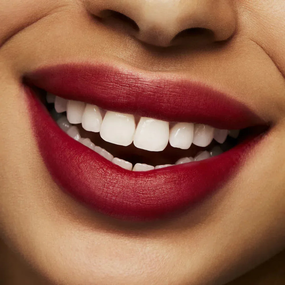 MAC- Powder Kiss Lipstick- Dubonnet Buzz - The Beauty League Pakistan