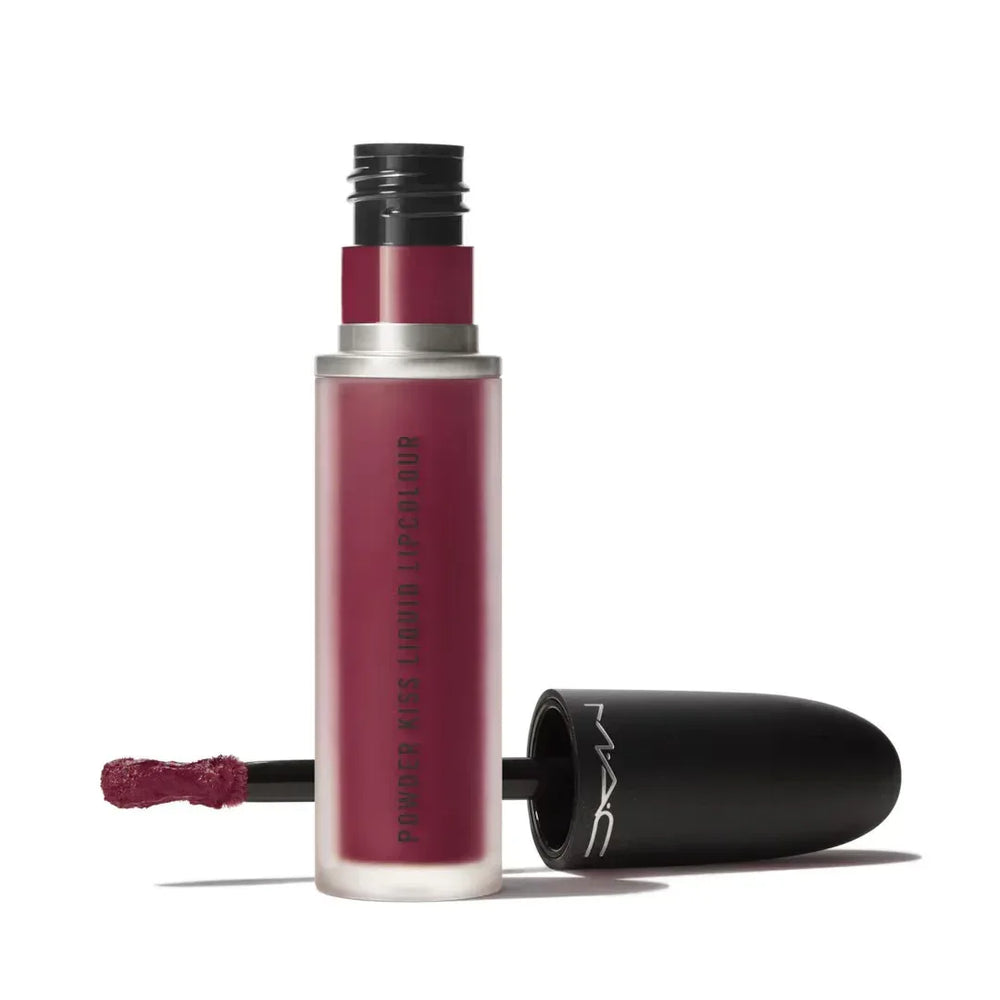 MAC- Powder Kiss Liquid Lipcolour- Burning Love - The Beauty League Pakistan