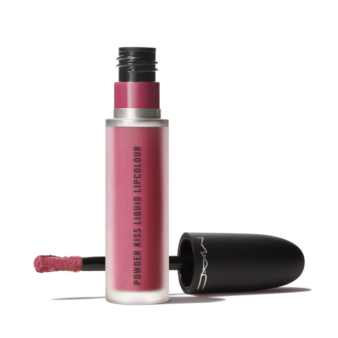 MAC- Powder Kiss Liquid Lipcolour- More the Mehr-ier