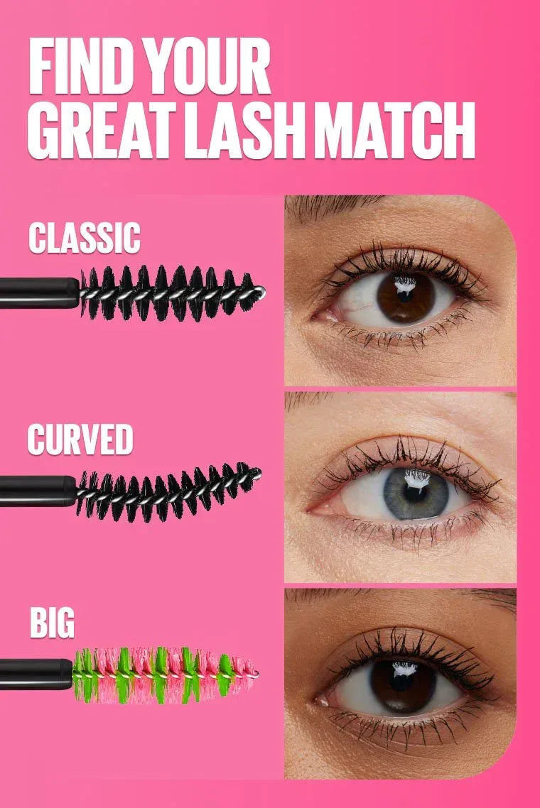 Maybelline-Great Lash Blackest Black Mascara - The Beauty League Pakistan