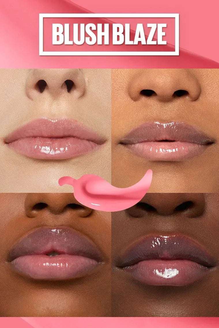Maybelline- LIFTER PLUMP® LIP PLUMPING GLOSS MAKEUP- 001 Blush Baze - The Beauty League Pakistan
