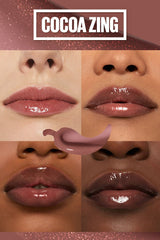 Maybelline- LIFTER PLUMP® LIP PLUMPING GLOSS MAKEUP- Cocoa Zing