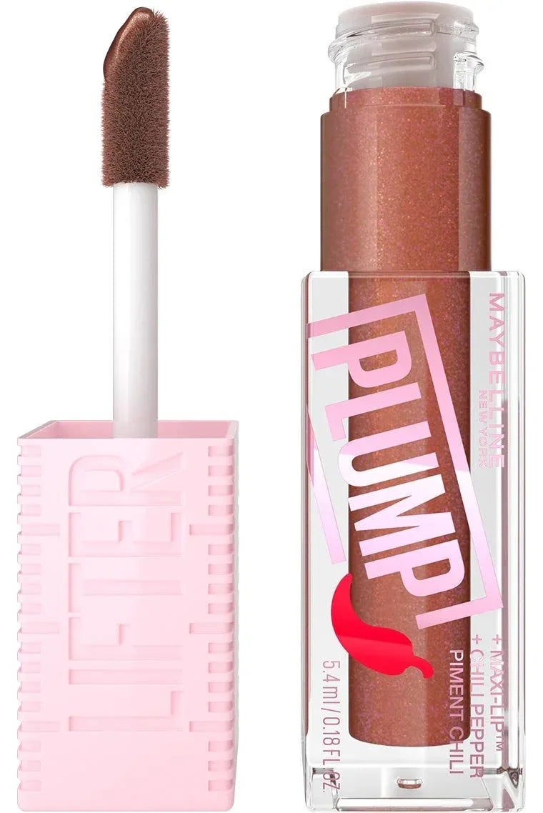 Maybelline- LIFTER PLUMP® LIP PLUMPING GLOSS MAKEUP- Cocoa Zing - The Beauty League Pakistan