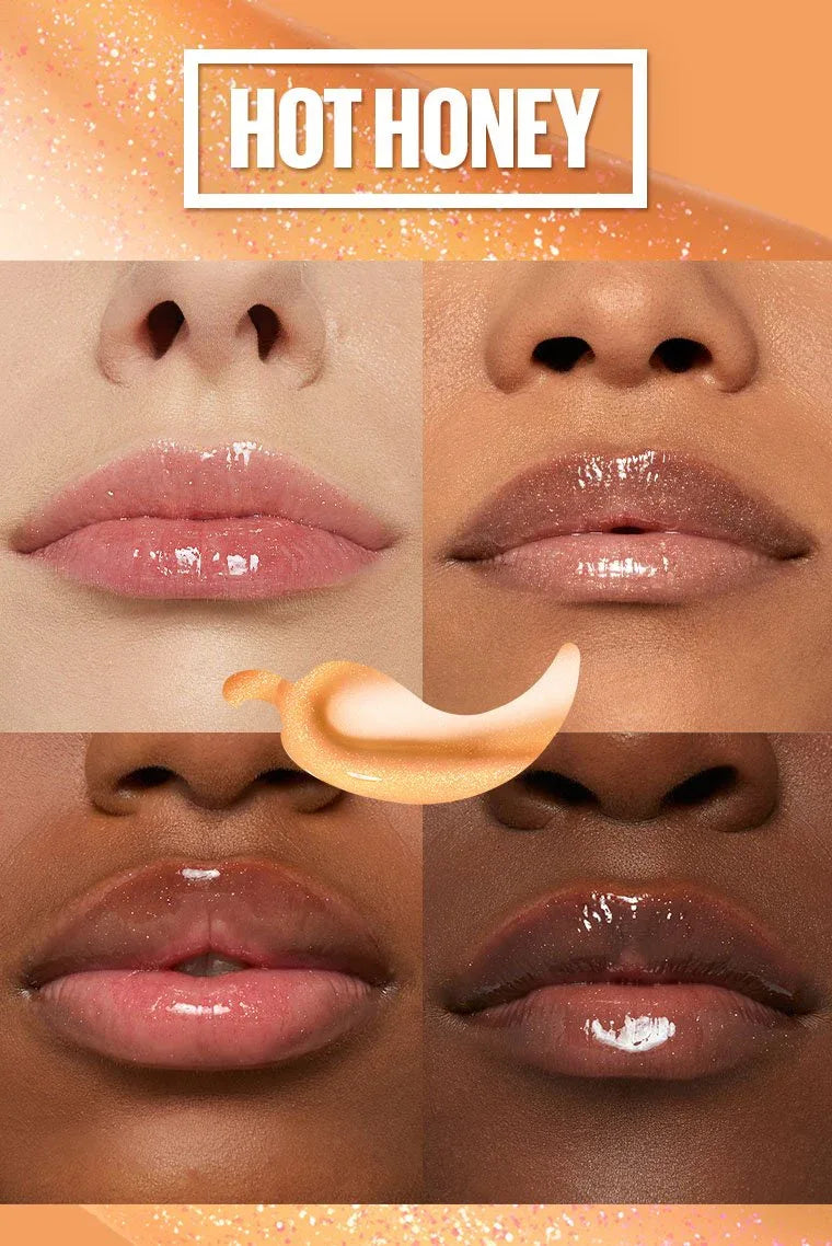 Maybelline- LIFTER PLUMP® LIP PLUMPING GLOSS MAKEUP- Hot Honey - The Beauty League Pakistan