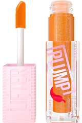 Maybelline- LIFTER PLUMP® LIP PLUMPING GLOSS MAKEUP- Hot Honey