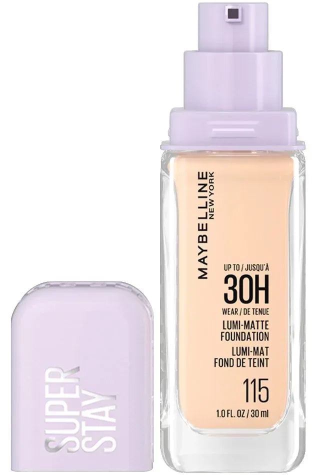 Maybelline- Super Stay® Lumi-Matte Foundation-115 (USA) - The Beauty League Pakistan