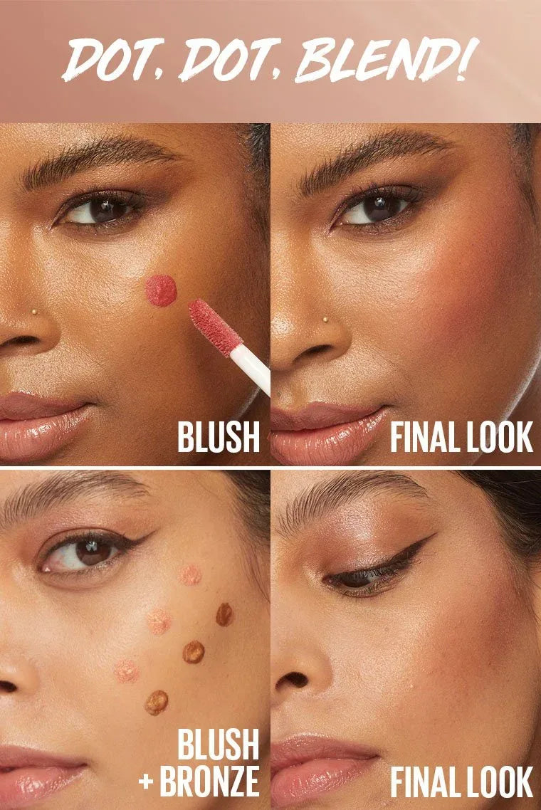 Maybelline- Sunkisser Multi-Use Liquid Blush And Bronzer- 06 City Sizzle - The Beauty League Pakistan