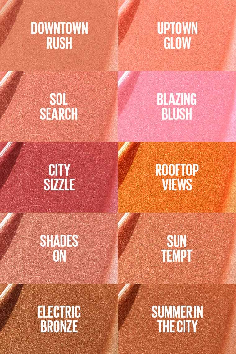 Maybelline- Sunkisser Multi-Use Liquid Blush And Bronzer- 06 City Sizzle