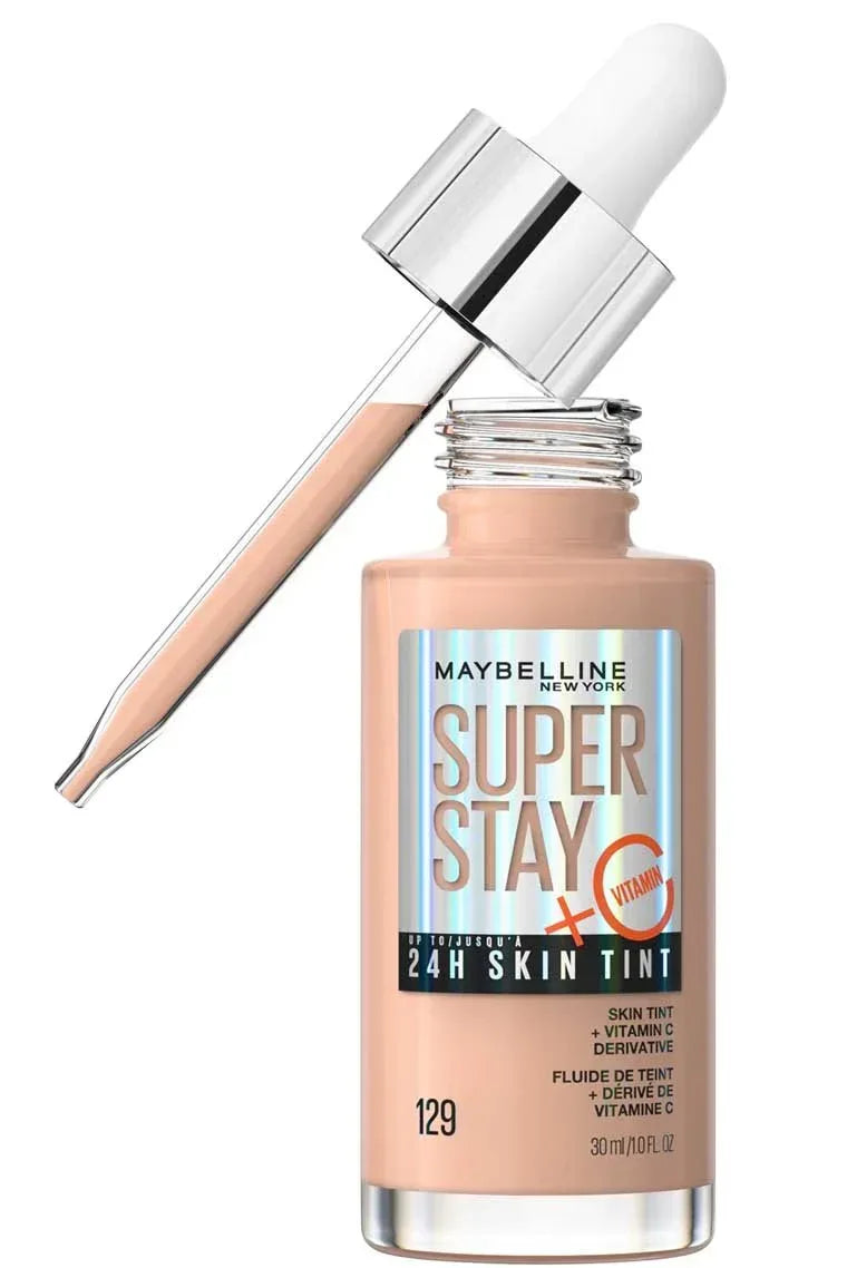 Maybelline- SUPER STAY® UP TO 24HR SKIN TINT WITH VITAMIN C- 129 - The Beauty League Pakistan