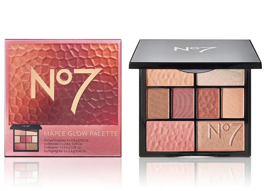 No7 Maple Glow Palette - The Beauty League Pakistan
