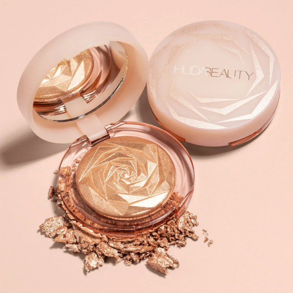 Huda Beauty- N.Y.M.P.H. All Over Glow Flora Mini - The Beauty League Pakistan