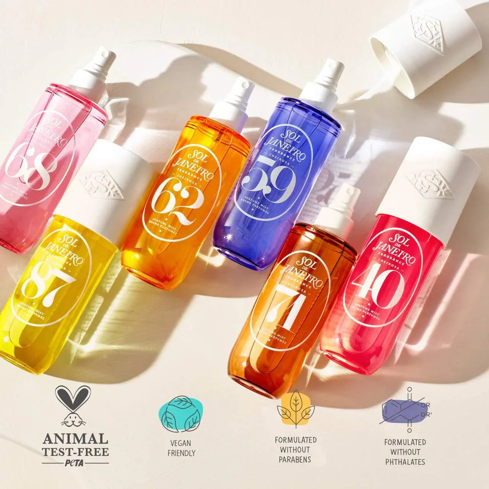 Sol de Janeiro Brazilian Crush Cheirosa ’62 Bum Bum Hair & Body Fragrance Mist-90ml - The Beauty League Pakistan