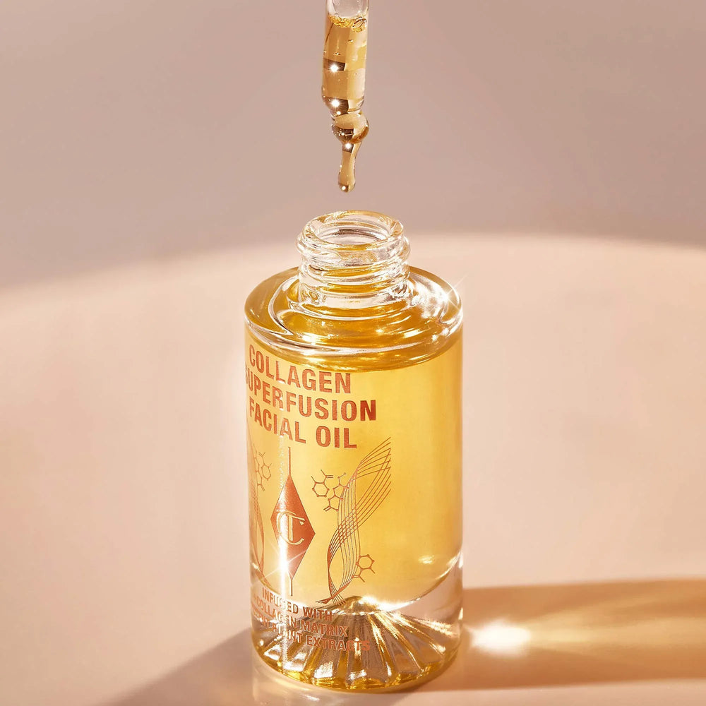 Charlotte Tilbury Collagen Superfusion Firming & Plumping Facial Oil 8ml - The Beauty League Pakistan
