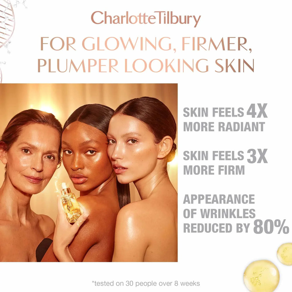 Charlotte Tilbury Collagen Superfusion Firming & Plumping Facial Oil 8ml - The Beauty League Pakistan