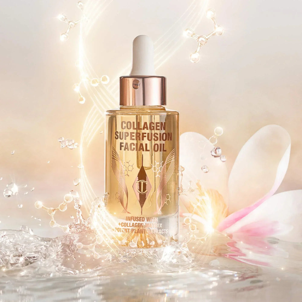 Charlotte Tilbury Collagen Superfusion Firming & Plumping Facial Oil 8ml - The Beauty League Pakistan