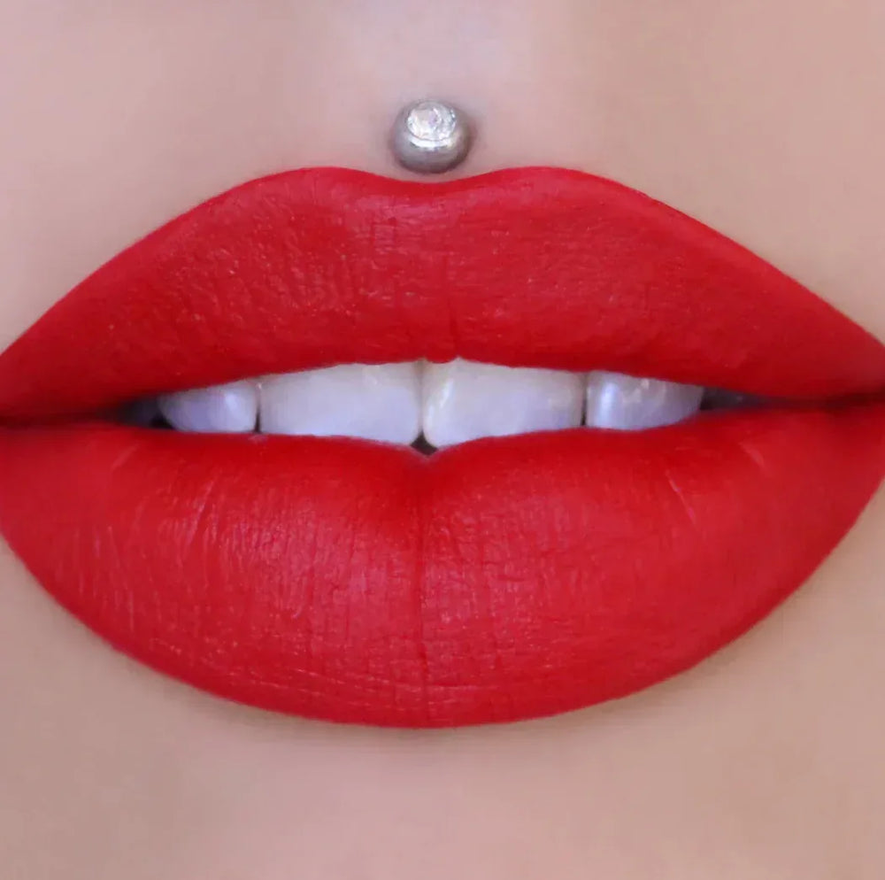 Jeffree Star- Velour Liquid Lipsticks- Red Drum (Mini) - The Beauty League Pakistan