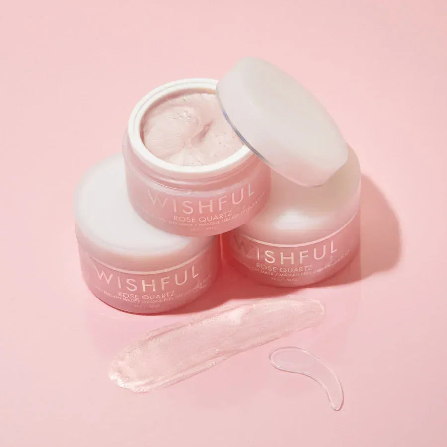 Huda Beauty- Rose Quartz Lift & Glow Peel-Off Face Mask - The Beauty League Pakistan