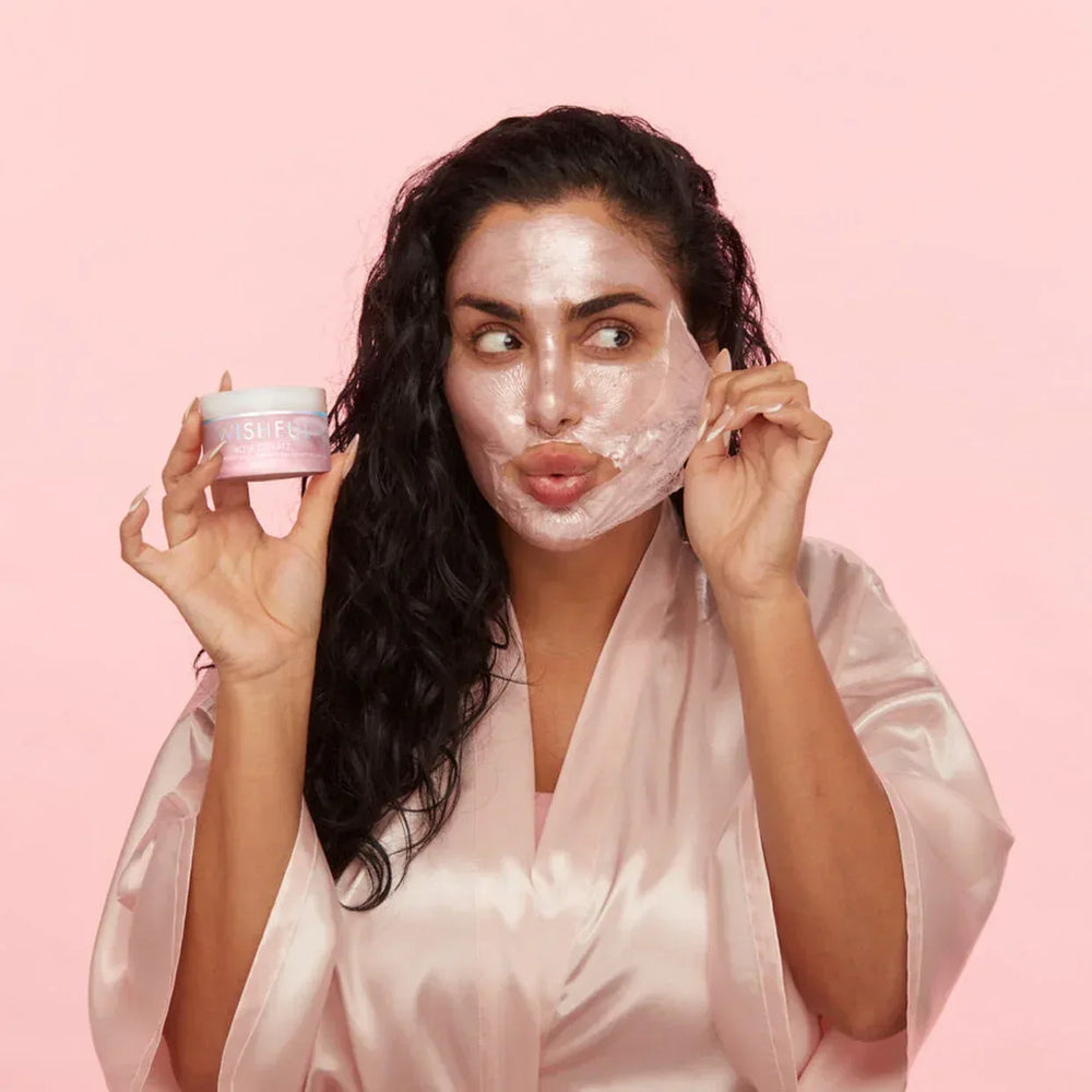 Huda Beauty- Rose Quartz Lift & Glow Peel-Off Face Mask - The Beauty League Pakistan