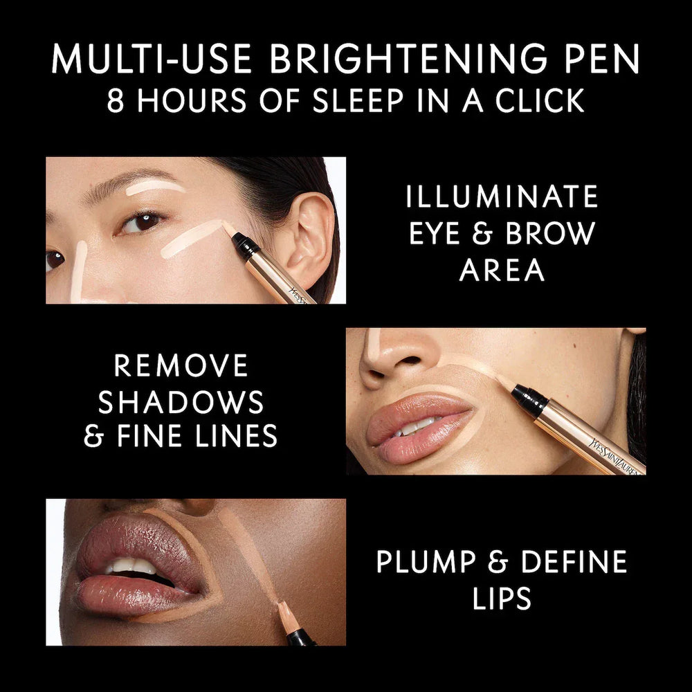 Yves Saint Laurent Touche Éclat All-Over Brightening Concealer Pen- 2.5 Luminous Vanilla - The Beauty League Pakistan