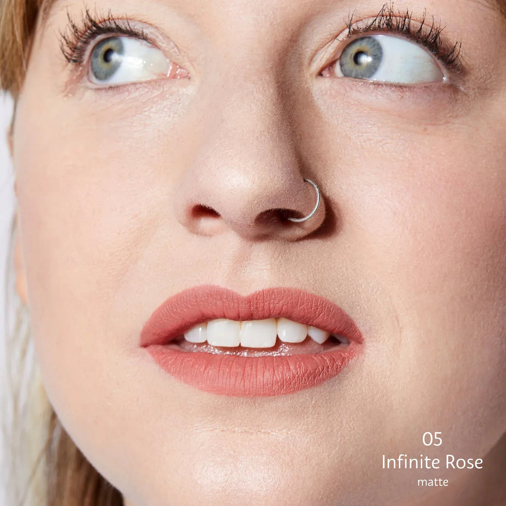 SEPHORA Cream Lip Stain Liquid Lipstick-05 Infinite Rose - The Beauty League Pakistan