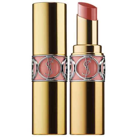 Yves Saint Laurent Rouge Volupté Shine Lipstick Balm-44Nude Lavalliere - pinkish brown