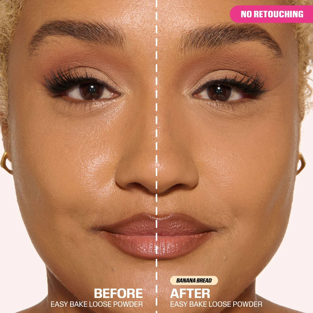 HUDA BEAUTY Easy Bake Blurring Loose Baking & Setting Powder- Banana Bread - The Beauty League Pakistan