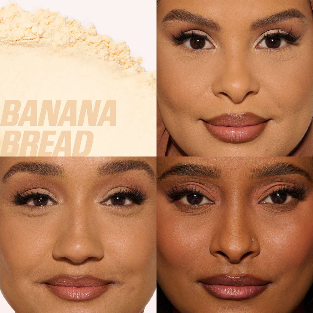 HUDA BEAUTY Easy Bake Blurring Loose Baking & Setting Powder- Banana Bread - The Beauty League Pakistan
