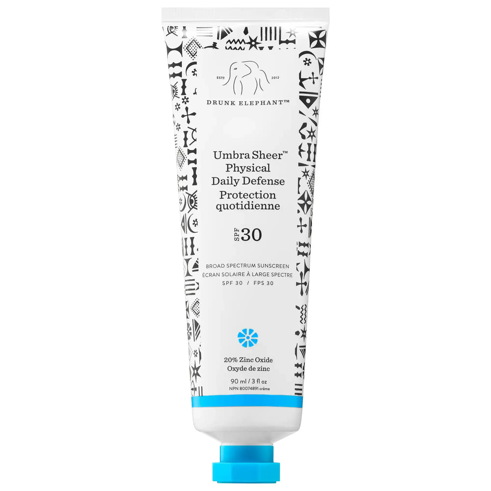 Drunk Elephant- Umbra Sheer™ Physical Daily Defense SPF 30 90ml - The Beauty League Pakistan