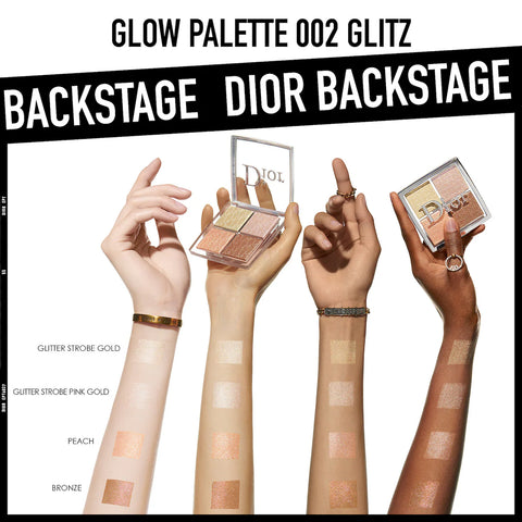 Christian Dior BACKSTAGE Glow Face Palette- 002 Glitz