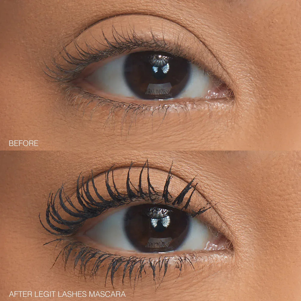 HUDA BEAUTY LEGIT LASHES Double-Ended Volumizing and Lengthening Mascara - The Beauty League Pakistan